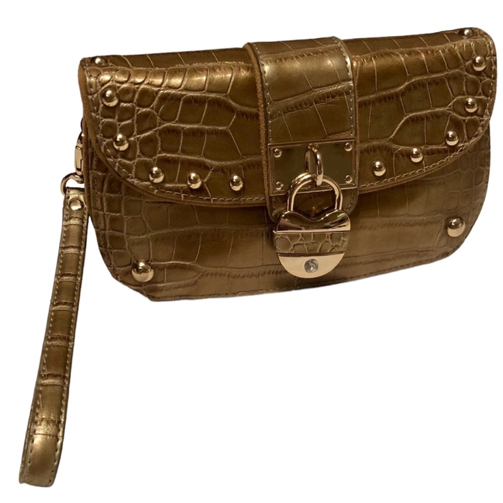 Kathy Van Zeeland Heart Lock Purse
